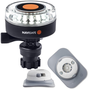 Navisafe Navilight 360&deg; 2NM White w/Navimount Base &amp; RIB Mount - White