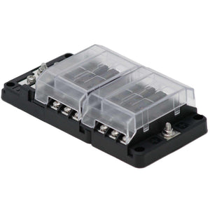 Egis RT Fuse Block 12 Position w/Ground &amp; LED Indication