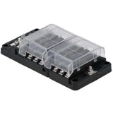 Egis RT Fuse Block 12 Position w/Ground &amp; LED Indication