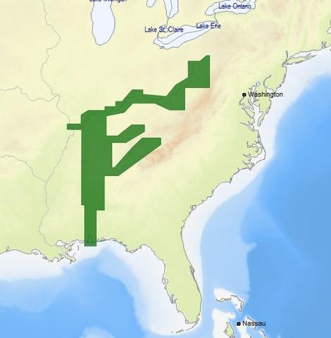 C-MAP M-NA-D039 4D microSD US Rivers OH, TN-Tom, Cumberland