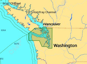 C-MAP M-NA-D955 4D Local Puget Sound San Juan Islands