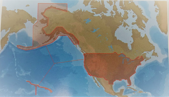 C-Map MSD-NA-Y070 Insight Pro US Inland Lakes and Coastal