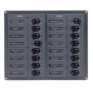 BEP DC Panel - 16-Way - No Meter