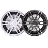 Fusion XS-SL10SPGW XS Series 10" 600 Watt Sports Marine Subwoofer - Sports White &amp; Grey Grill Options