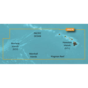 Garmin BlueChart&reg; g3 Vision&reg; HD - VUS027R - Hawaiian Islands - Mariana Islands - microSD&trade;/SD&trade;