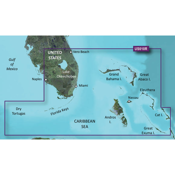 Garmin BlueChart® g3 Vision® HD - VUS010R - Southeast Florida - microSD™/SD™