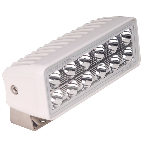 Lumitec Maxillume h60 - Trunnion Mount Flood Light - White Dimming - White Housing