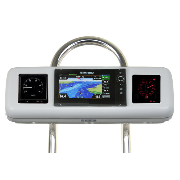 NavPod GP1606 SystemPod Pre-Cut f/Simrad NSS7 evo2 or B&G Zeus² 7 & 2 Instruments f/9.5