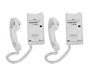 Newmar 2 Station Intercom System Bright White