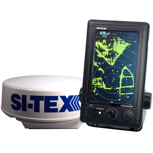 SI-TEX T-760 Compact Color Radar w/4kW 18