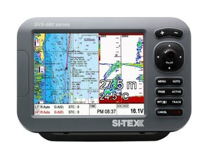 Sitex SVS-880C 8" Chartplotte With External Antenna