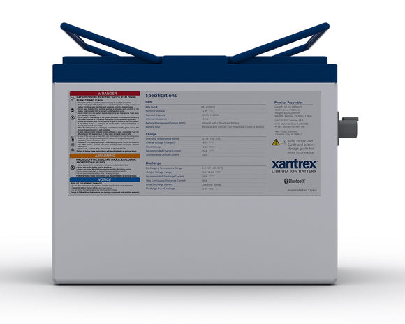 Xantrex 105AH 12v Group 27 Lithium Battery