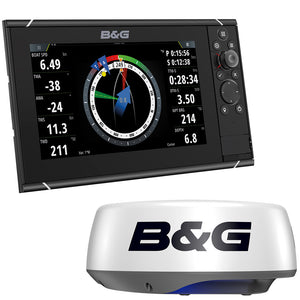 B&amp;G Zeus&trade; 3S 12 Combo Multi-Function Sailing Display Radar Bundle HALO20+ 20" Radar Dome - No HDMI Video Outport