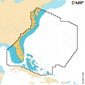 C-MAP REVEAL&trade; X - Chesapeake Bay to the Bahamas