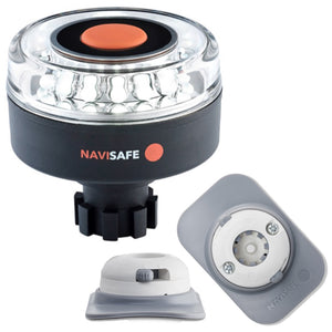 Navisafe Navilight 360&deg; 2NM w/Navibolt Base &amp; RIB Mount - White