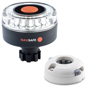 Navisafe Navilight 360&deg; 2NM w/Navibolt Base &amp; Horizontal Mount - White