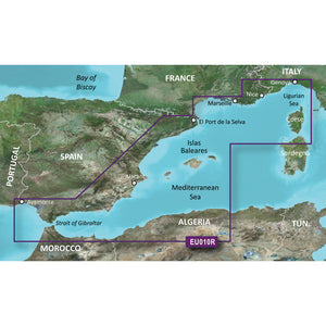 Garmin BlueChart&reg; g3 Vision&reg; HD - VEU010R - Spain, Mediterranean Coast - microSD&trade;/SD&trade;