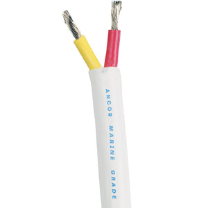 Ancor Safety Duplex Cable - 16/2 AWG - Red/Yellow - Round - 250'