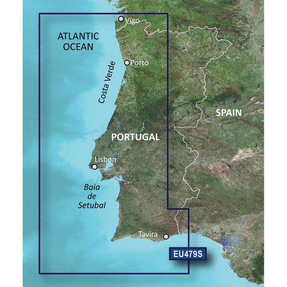 Garmin BlueChart® g3 Vision® HD - VEU479S - Portugal - microSD™/SD™