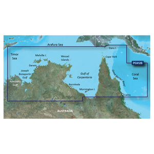 Garmin BlueChart&reg; g3 Vision&reg; HD - VPC412S - Admiralty G. WA - Cairns - microSD&trade;/SD&trade;