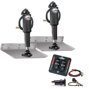 Lenco 9" x 36" Standard Trim Tab Kit w/LED Indicator Switch Kit 12V