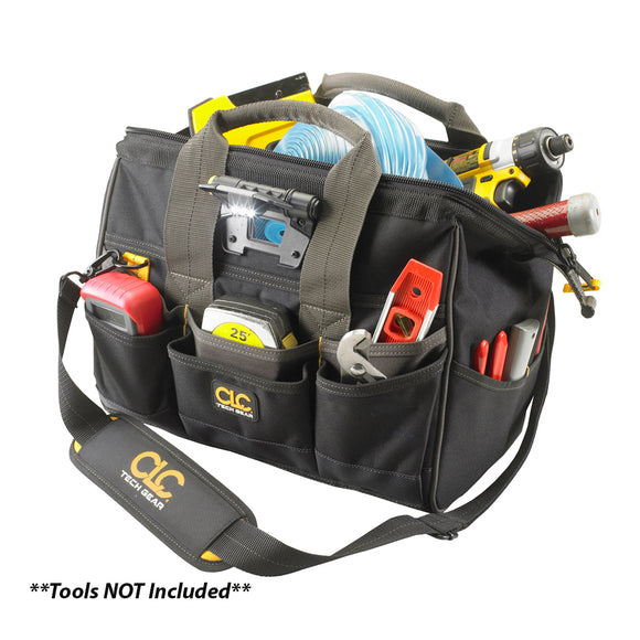 CLC L230 Tech Gear LED Lighted BigMouth™ Tool Bag - 14