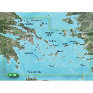 Garmin BlueChart&reg; g3 Vision&reg; HD - VEU450S - Athens &amp; Cyclades - microSD&trade;/SD&trade;