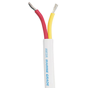 Ancor Safety Duplex Cable - 16/2 AWG - Red/Yellow - Flat - 1,000'