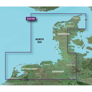 Garmin BlueChart&reg; g3 Vision&reg; HD - VEU019R - Alborg to Amsterdam - microSD&trade;/SD&trade;