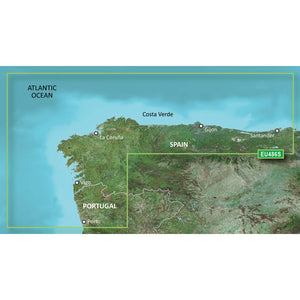 Garmin BlueChart&reg; g3 Vision&reg; HD - VEU486S - Galicia &amp; Asturias - microSD&trade;/SD&trade;