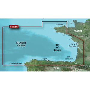 Garmin BlueChart&reg; g3 Vision&reg; HD - VEU008R - Bay of Biscay - microSD&trade;/SD&trade;