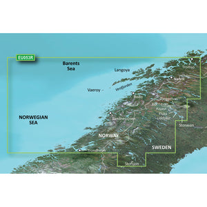 Garmin BlueChart&reg; g3 Vision&reg; HD - VEU053R - Trondheim - Troms&oslash; - microSD&trade;/SD&trade;