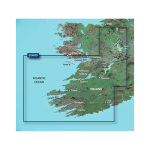 Garmin BlueChart&reg; g3 Vision&reg; HD - VEU483S - Galway Bay to Cork - microSD&trade;/SD&trade;