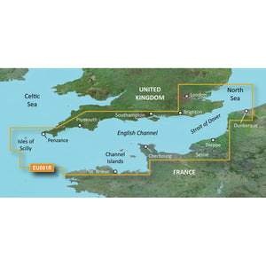 Garmin BlueChart&reg; g3 Vision&reg; HD - VEU001R - English Channel - microSD&trade;/SD&trade;