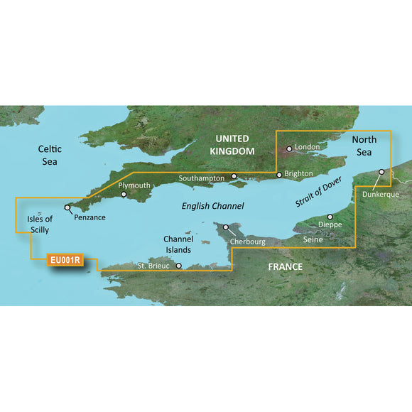 Garmin BlueChart® g3 Vision® HD - VEU001R - English Channel - microSD™/SD™