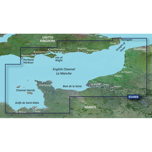 Garmin BlueChart&reg; g3 Vision&reg; HD - VEU465S - The Solent &amp; Channel Islands - microSD&trade;/SD&trade;