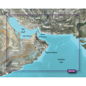 Garmin BlueChart&reg; g3 Vision&reg; HD - VAW450S - The Gulf - microSD&trade;/SD&trade;