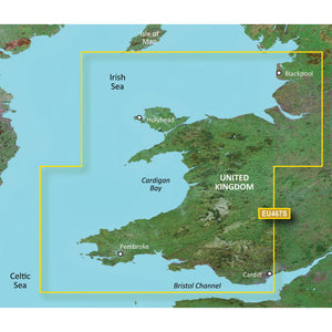 Garmin BlueChart&reg; g3 Vision&reg; HD - VEU467S - Blackpool to Cardiff - microSD&trade;/SD&trade;