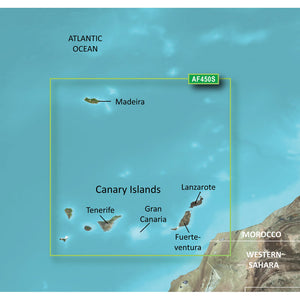 Garmin BlueChart&reg; g3 Vision&reg; HD - VAF450S - Madeira &amp; Canary Islands - microSD&trade;/SD&trade;