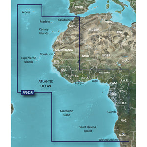 Garmin BlueChart&reg; g3 Vision&reg; HD - VAF003R - Western Africa - microSD&trade;/SD&trade;