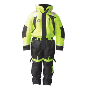 First Watch AS-1100 Flotation Suit - Hi-Vis Yellow - XXL