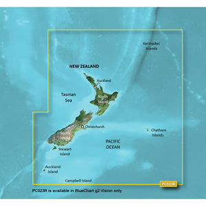 Garmin BlueChart&reg; g3 Vision&reg; HD - VPC023R - New Zealand - microSD&trade;/SD&trade;