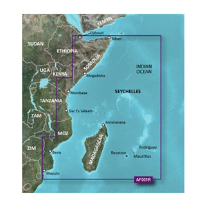 Garmin BlueChart&reg; g3 Vision&reg; HD - VAF001R - Eastern Africa - microSD&trade;/SD&trade;