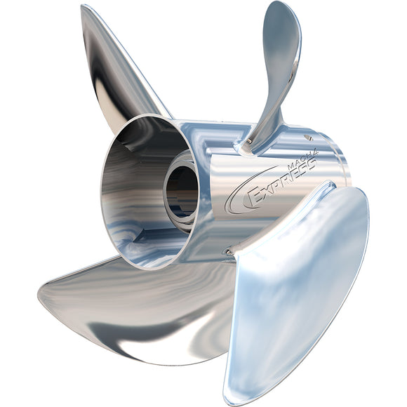 Turning Point Express® Mach4™ - Left Hand - Stainless Steel Propeller - EX1/EX2-1319-4L - 4-Blade - 13