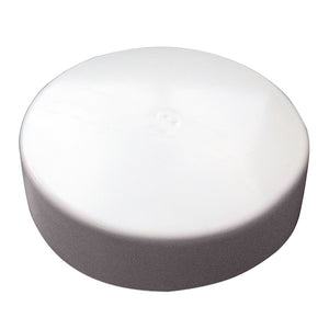 Monarch White Flat Piling Cap - 8"