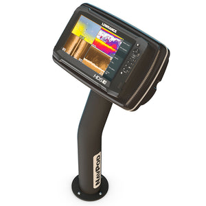 NavPod PedestalPod w/RAM Mount Pre-Cut f/Lowrance HDS-9 Gen2 Touch, HDS-9 Gen3 &amp; HDS-9 - Carbon Black