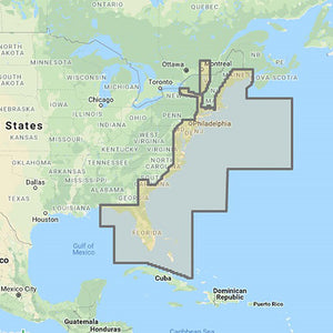 Furuno MM3-FNA-022 C-MAP Fishing Chart US East Coast &amp; Bahamas *Needs System ID# To Process