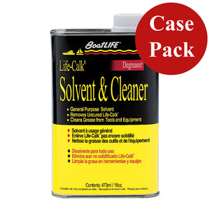 BoatLIFE Life-Calk Solvent &amp; Cleaner - 16oz *Case of 12*