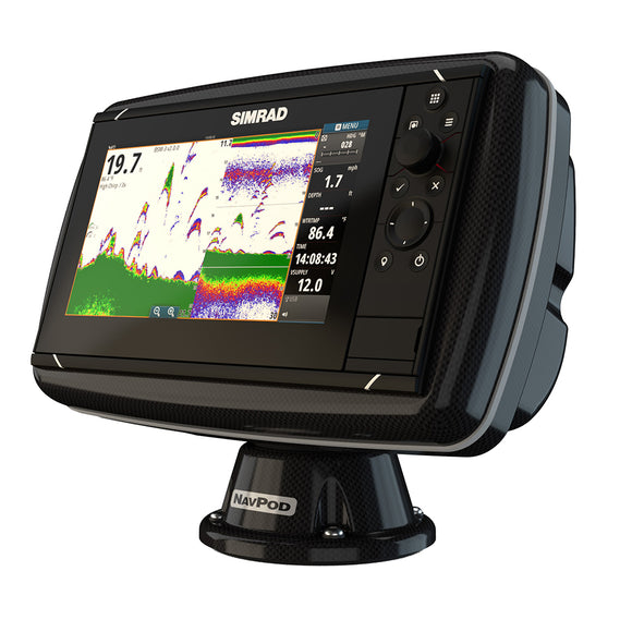 NavPod PP4600-06 PowerPod Pre-Cut f/Simrad NSS9 evo3 / B&G Zeus3 9 - Carbon Black