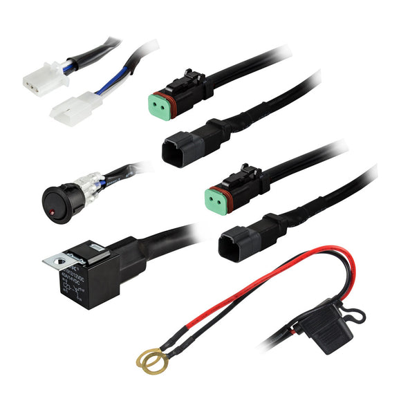 HEISE 2-Lamp Wiring Harness & Switch Kit